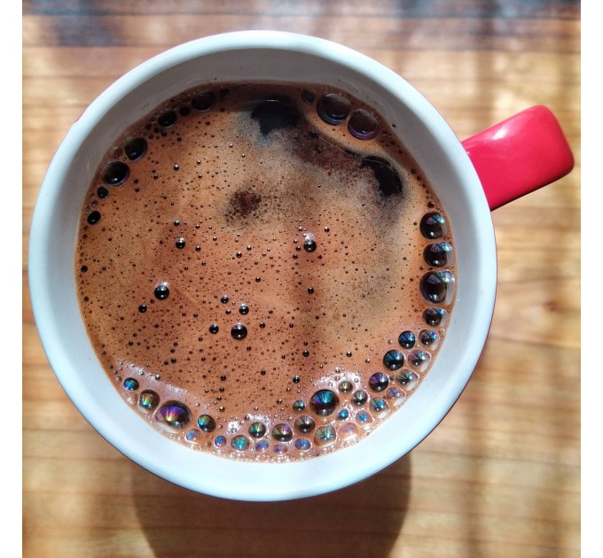 Cвежеобжаренный зерновой кофе Burundi 100г Specialty 87 Arabica Black Drop Gitega Red Bourbon Natural