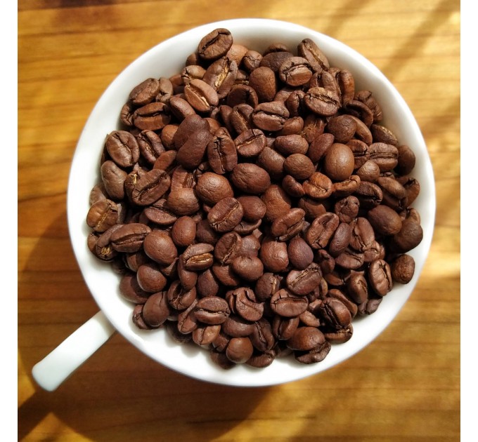 Cвежеобжаренный зерновой кофе Burundi 250г Specialty 87 Arabica Black Drop Gitega Red Bourbon Natural