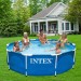 Каркасный бассейн Intex 366х76 см Metal Frame™ c эффектом мозайки синий Оригинал (intx-28210)