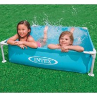 Каркасный детский бассейн Intex 122х122х30 см (intx-57173)