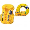 Надувной детский набор 3в1 (нарукавники круг жилет) для безопасного отдыха на пляже Intex (intx-66660)