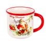 Кружка Lefard Веселый Рождество керамика 400 мл 