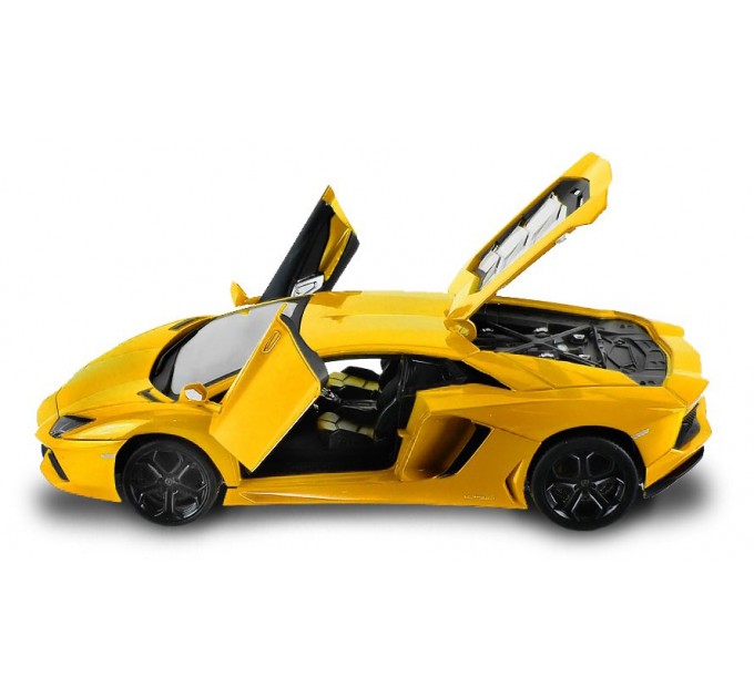 Машинка радиоуправляемая 1:24 Meizhi Lamborghini LP700 металлическая (желтый) (dd-MZ-25021Ay)