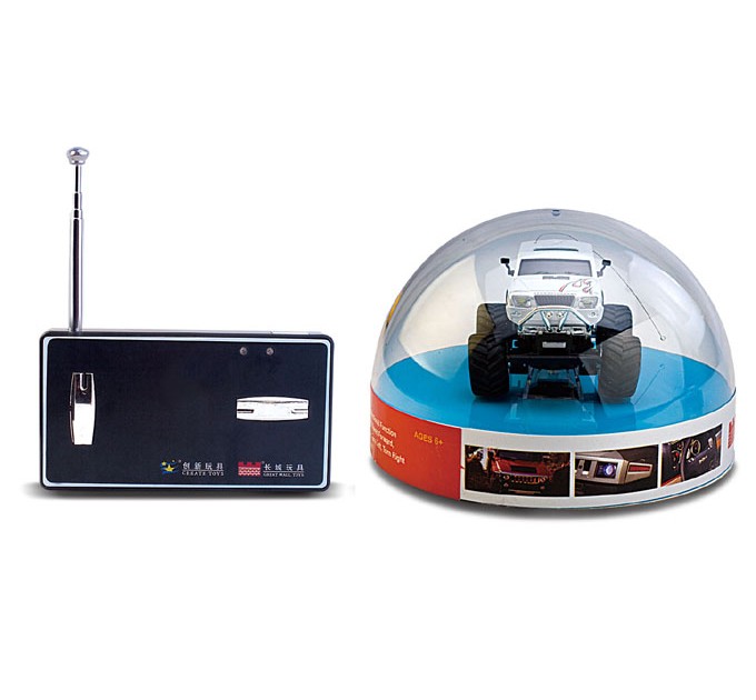 Машинка на радиоуправлении Джип 1:58 Great Wall Toys 2207 (бело-красный, 40MHz) (dd-GWT2207-6)