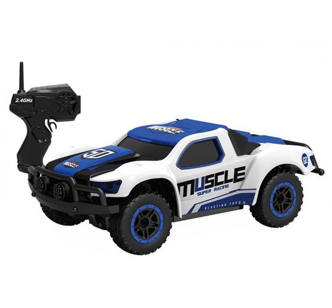 Машинка радиоуправляемая 1:43 HB Toys Muscle полноприводная (синий) (dd-HB-DK4302)