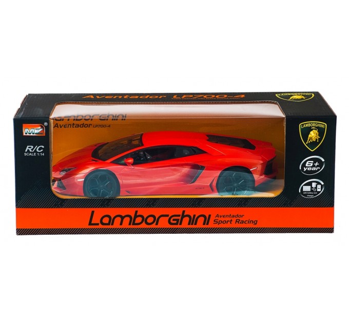 Машинка радиоуправляемая 1:14 Meizhi Lamborghini LP700 (оранжевый) (dd-MZ-2025o)