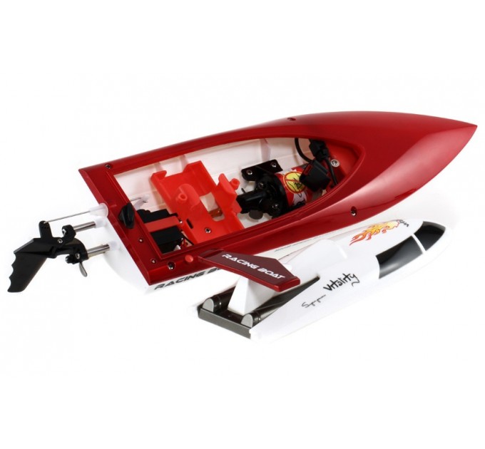 Катер на радиоуправлении Fei Lun FT007 Racing Boat (красный) (dd-FL-FT007r)