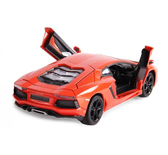 Машинка радиоуправляемая 1:24 Meizhi Lamborghini LP700 металлическая (оранжевый) (dd-MZ-25021Ao)