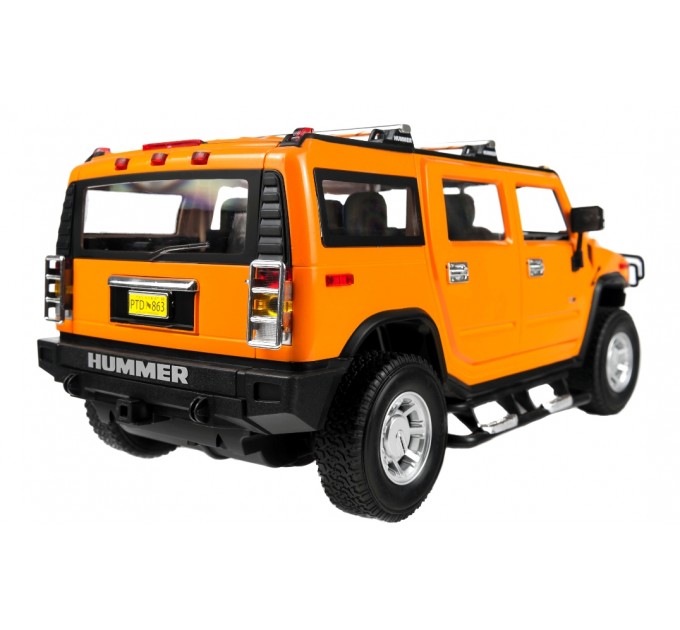 Машинка радиоуправляемая 1:14 Meizhi Hummer H2 (желтый) (dd-MZ-2026y)