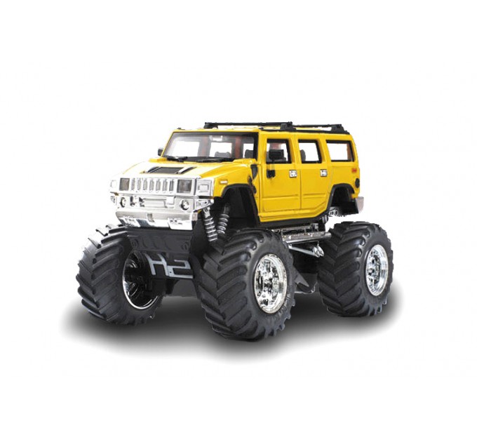 Машинка на радиоуправлении джип 1:43 Great Wall Toys Hummer (желтый) (dd-GWT2008D-7)