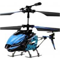Вертолёт на радиоуправлении 3-к WL Toys S929 с автопилотом (синий) (dd-WL-S929b)