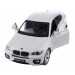 Машинка радиоуправляемая 1:24 Meizhi BMW X6 металлическая (белый) (dd-MZ-25019Aw)