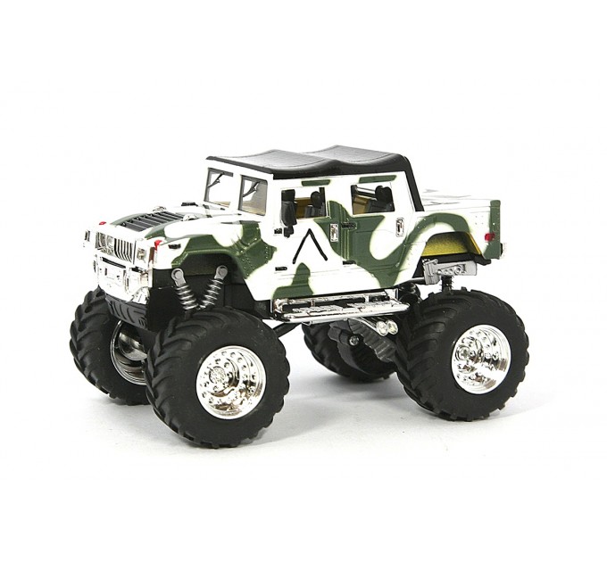 Машинка на радиоуправлении джип 1:43 Great Wall Toys Hummer (хаки белый) (dd-GWT2008D-3)
