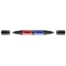Лак-карандаш для ногтей детский Creative Nails на водной основе (2 цвета малиновый + синий) (dd-MA-303003)