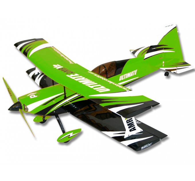 Самолёт р/у Precision Aerobatics Ultimate AMR 1014мм KIT (зеленый) (dd-PA-AMR-GREEN)