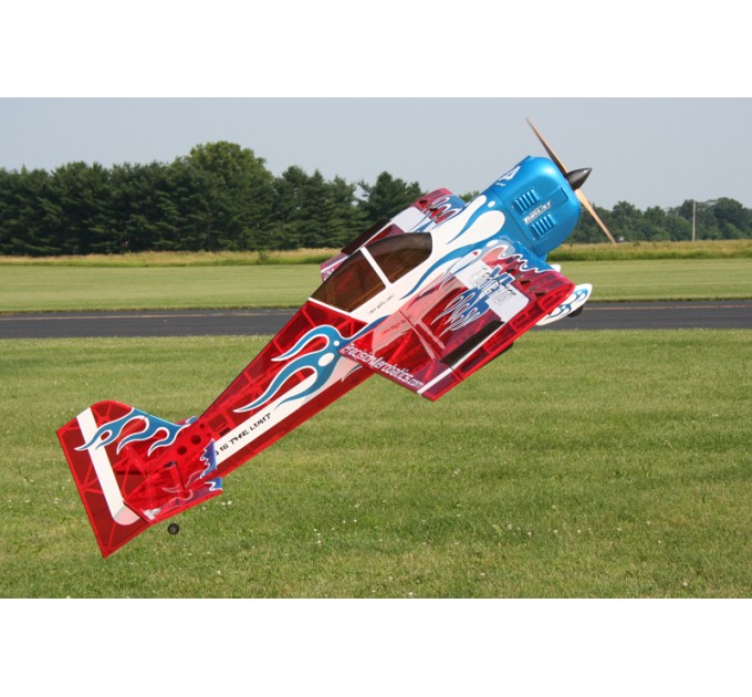 Самолёт р/у Precision Aerobatics Addiction XL 1500мм KIT (красный) (dd-PA-ADXL-RED)