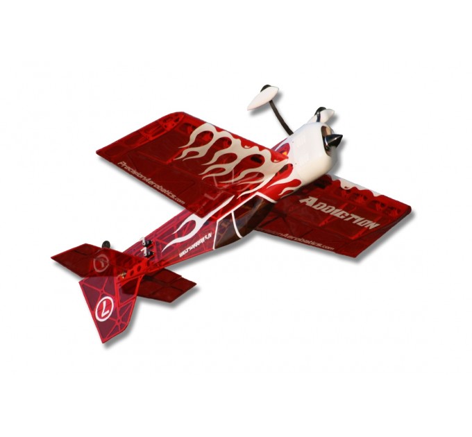 Самолёт р/у Precision Aerobatics Addiction 1000мм KIT (красный) (dd-PA-AD-RED)