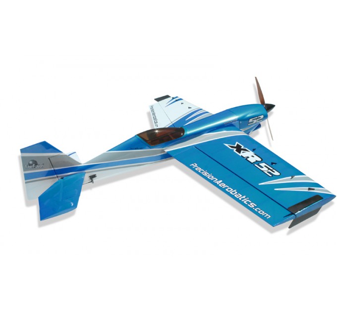 Самолёт р/у Precision Aerobatics XR-52 1321мм KIT (синий) (dd-PA-XR52-BLUE)