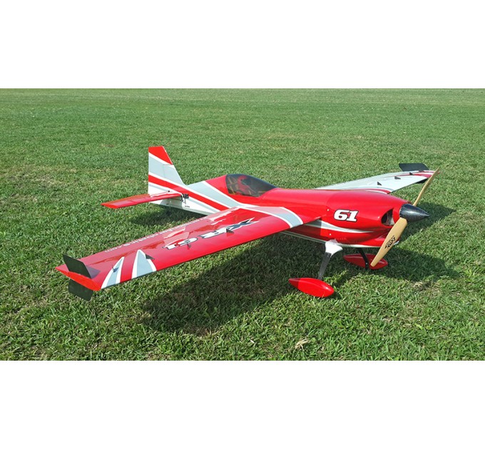Самолёт р/у Precision Aerobatics XR-61 1550мм KIT (красный) (dd-PA-XR61-RED)