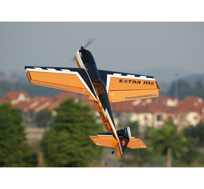 Самолёт р/у Precision Aerobatics Extra MX 1472мм KIT (желтый) (dd-PA-MX-YELLOW)