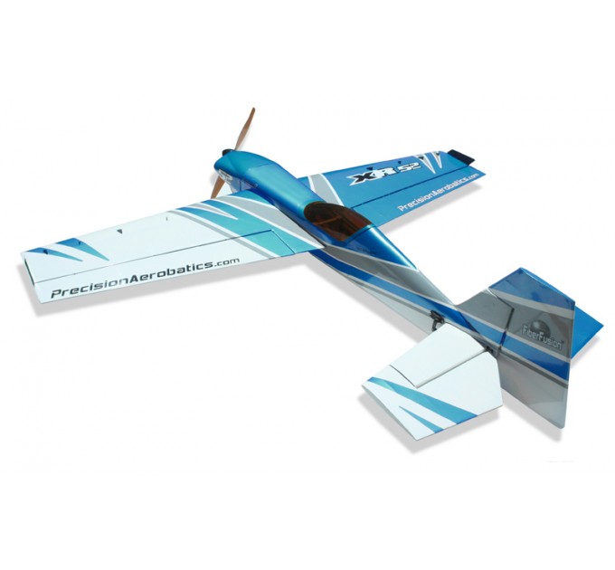 Самолёт р/у Precision Aerobatics XR-52 1321мм KIT (синий) (dd-PA-XR52-BLUE)