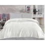 Винтажное хлопковое покрывало DIAMOND MUSLIN KREM 220х240см крем