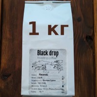 Кофе молотый Arabica Rwanda Kigali Intore Black Drop 1кг Premium