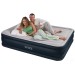 Надувная двухспальная кровать Intex 152х203х42 см + встроенный электронасос Оригинал (intx-64136)