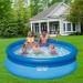 Надувной семейный бассейн Intex SUPER-TOUGH 3X-прочность 305х76 см с эффектом мозайки + картриджный насос Оригинал (intx-28122)