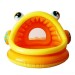 Детский надувной бассейн Intex «Ленивая рыбка» 124х109х71 см с навесом + бонусы шарики 10 шт Оригинал (intx-57109-1)
