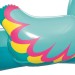 Пляжный надувной семейный матрас-плот для катания с высококачественного 3Х-прочнного винила Bestway «Тукан» 207х150 см (int-41126)