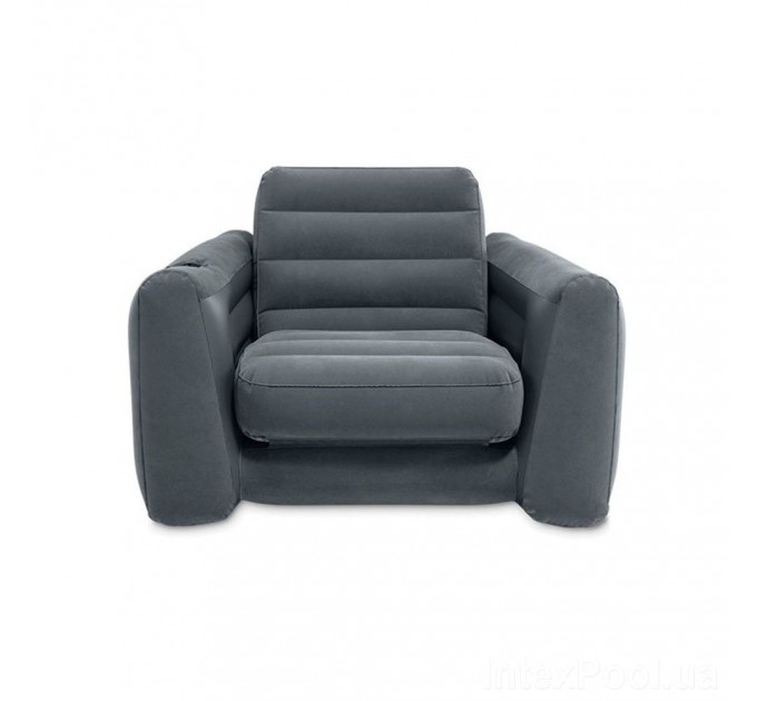 Надувное кресло-трансформер Intex 224х117х66 см с ручным насосом и подушкой (int-66551-2)