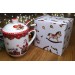 Чашка заварочная Lefard Новогодняя коллекция Санта Клаус 300 мл фарфор в подарочной упаковке (Lf-985-079)