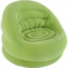 Надувное кресло Intex для отдыха с флокированным покрытием 112х104х79 см зеленый Оригинал (intx-68577)