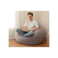 Надувное кресло-груша Intex 107х104х69 см с ручным насосом и подушкой (int-68579-2)