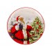 Блюдо Lefard Новогодняя коллекция Дед Мороз и подарки d-30 cм в подарочной упаковке (Lf-358-108)