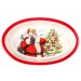 Блюдо для запекания Lefard Новогодняя коллекция Дед Мороз и подарки d-28 cм в подарочной упаковке (Lf-358-939)