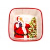 Блюдо Lefard Новогодняя коллекция Санта Клаус 18 cм в подарочной упаковке (Lf-358-984)