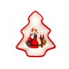 Блюдо Lefard Новогодняя коллекция Рождественская ель 23 cм в подарочной упаковке (Lf-358-989)