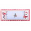 Скатерть раннер гобеленовый Lefard Новогодняя коллекция Дед Мороз на лыжах 40х100 см (Lf-716-039)