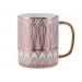 Чашка Lefard Стиль 330 мл розовая фарфор в подарочной упаковке (Lf-925-004)