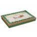 Блюдо Lefard Новогодняя коллекция Дед Мороз в санях фарфор 35х22 cм в подарочной упаковке (Lf-986-032)