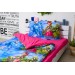 Комплект детского постельного белья 100% хлопок ЭКО Текстиль "Холодное сердце" 1.5-спальный с розовым компаньоном, полная комплектация (ЭТ-1112)