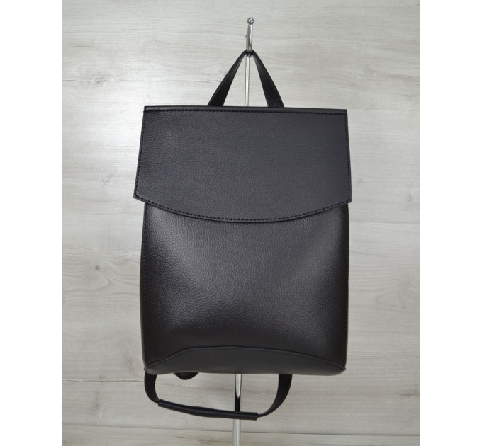Стильная сумка-рюкзак от WeLassie черная (wel-44201)