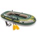 Двухместная надувная лодка Intex Seahawk 2 Set 236x114x41 см + Пластиковые весла и ручной насос Оригинал (intx-68347)
