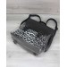 Молодежный силиконовый рюкзак WeLassie с косметичкой металлик (wel-45508)