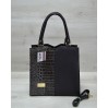Классическая женская сумка от WeLassie Женева черного цвета (wel-31705)