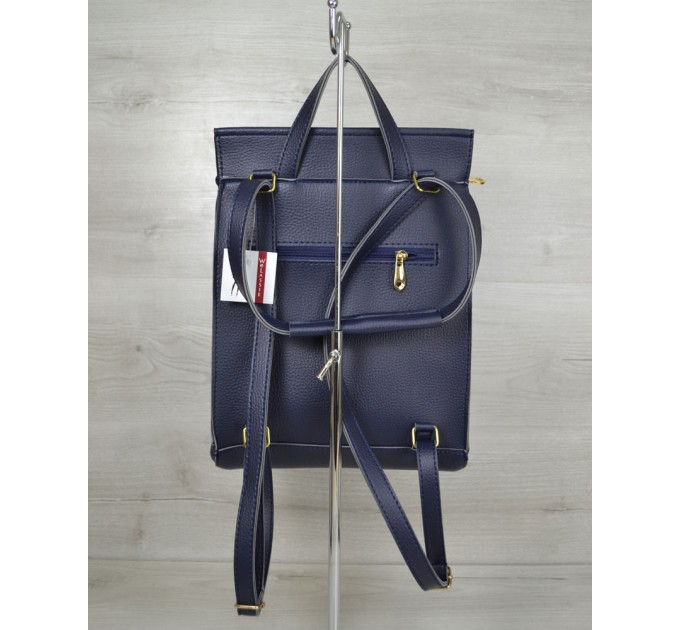 Молодежная сумка-рюкзак от WeLassie Натали синяя (wel-44202)
