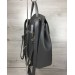 Молодежный сумка-рюкзак от WeLassie Сердце серый + брелок (wel-44601)