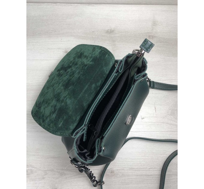 Стильная сумка от WeLassie Софи зеленая (wel-56308)